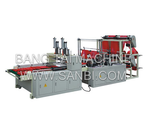 SHXJ-D800/900/1000 Automatic Double-layer Four-lines Bag-making Machine
